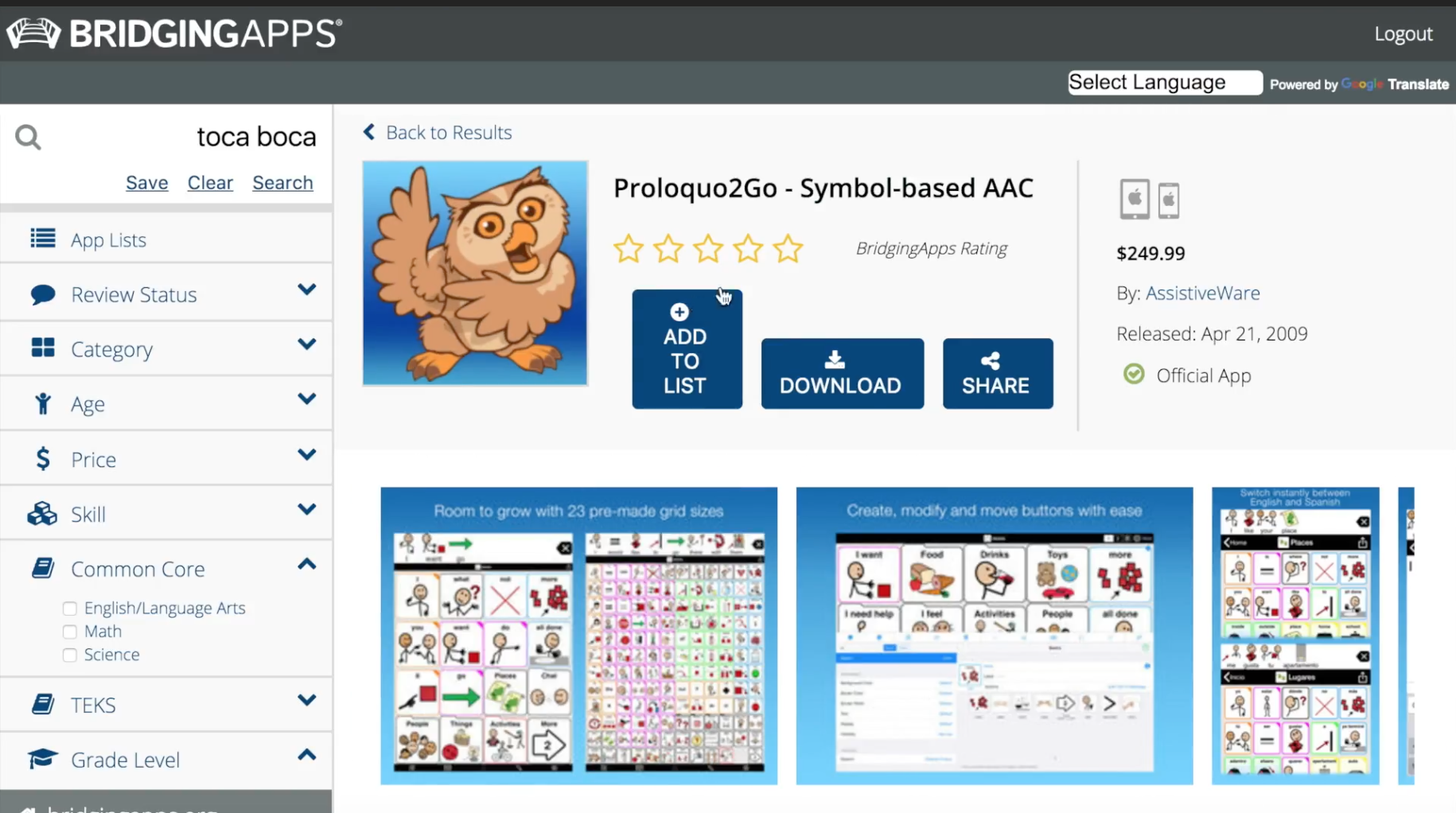 How to Search for Apps for Special Needs BridgingApps