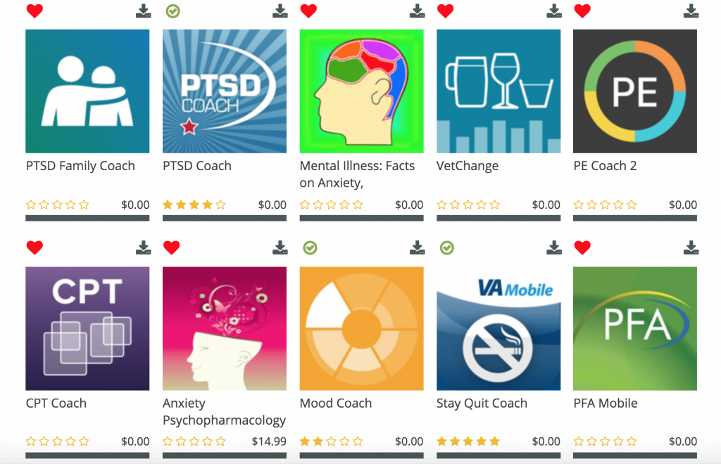 PTSD App List